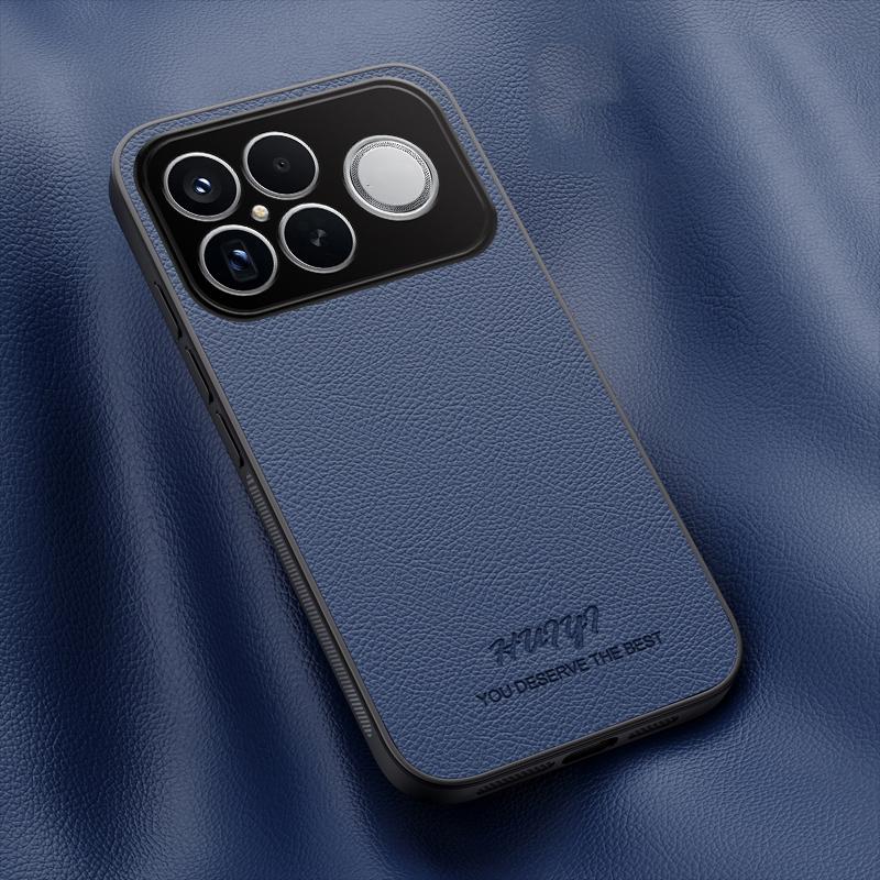For Redmi K90 Pro Max / Poco F8 Ultra HUIYI Leather Magnetic Phone Case(Blue)