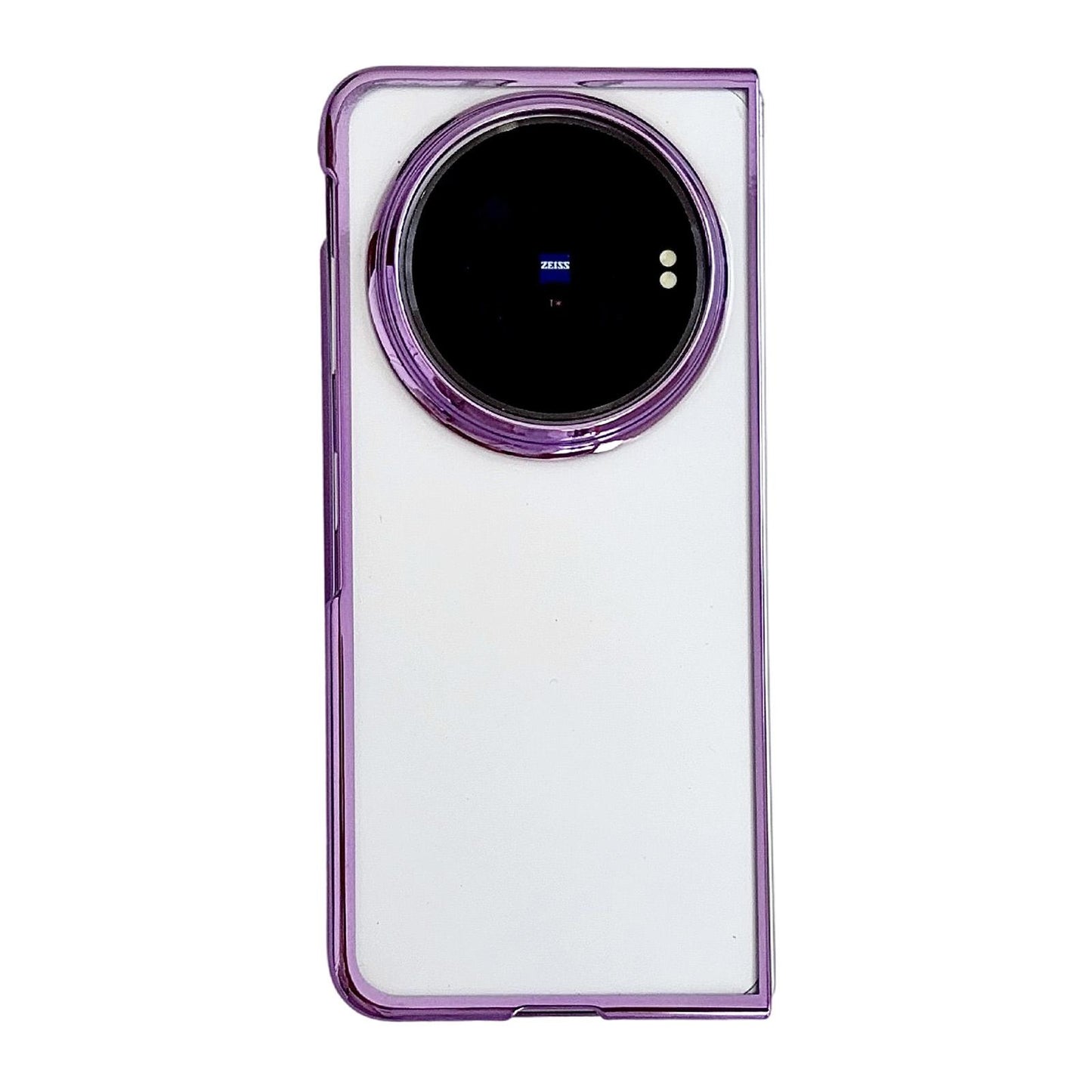 For vivo X Fold6 5G 6D Electroplating PC Shockproof Phone Case(Purple)
