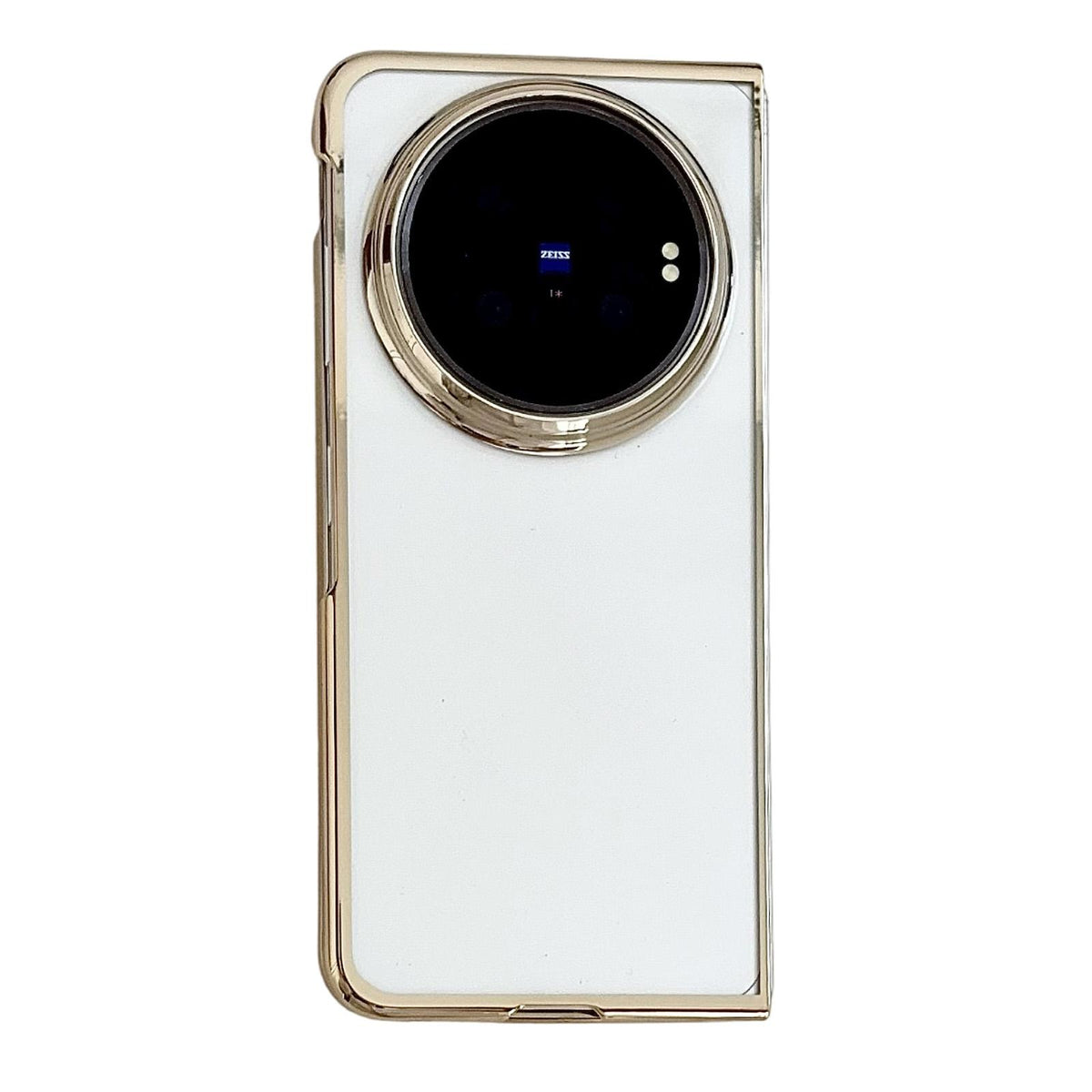 For vivo X Fold6 5G 6D Electroplating PC Shockproof Phone Case - Gold - EDA006396603B