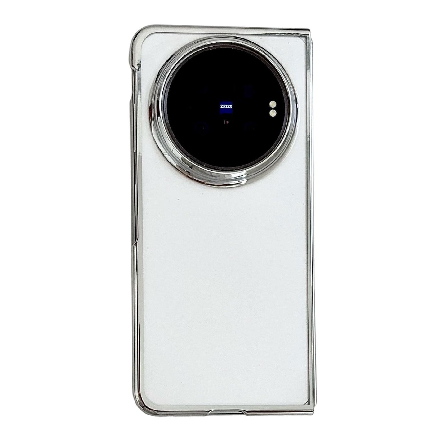 For vivo X Fold6 5G 6D Electroplating PC Shockproof Phone Case(Silver)