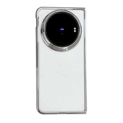 For vivo X Fold6 5G 6D Electroplating PC Shockproof Phone Case(Silver)