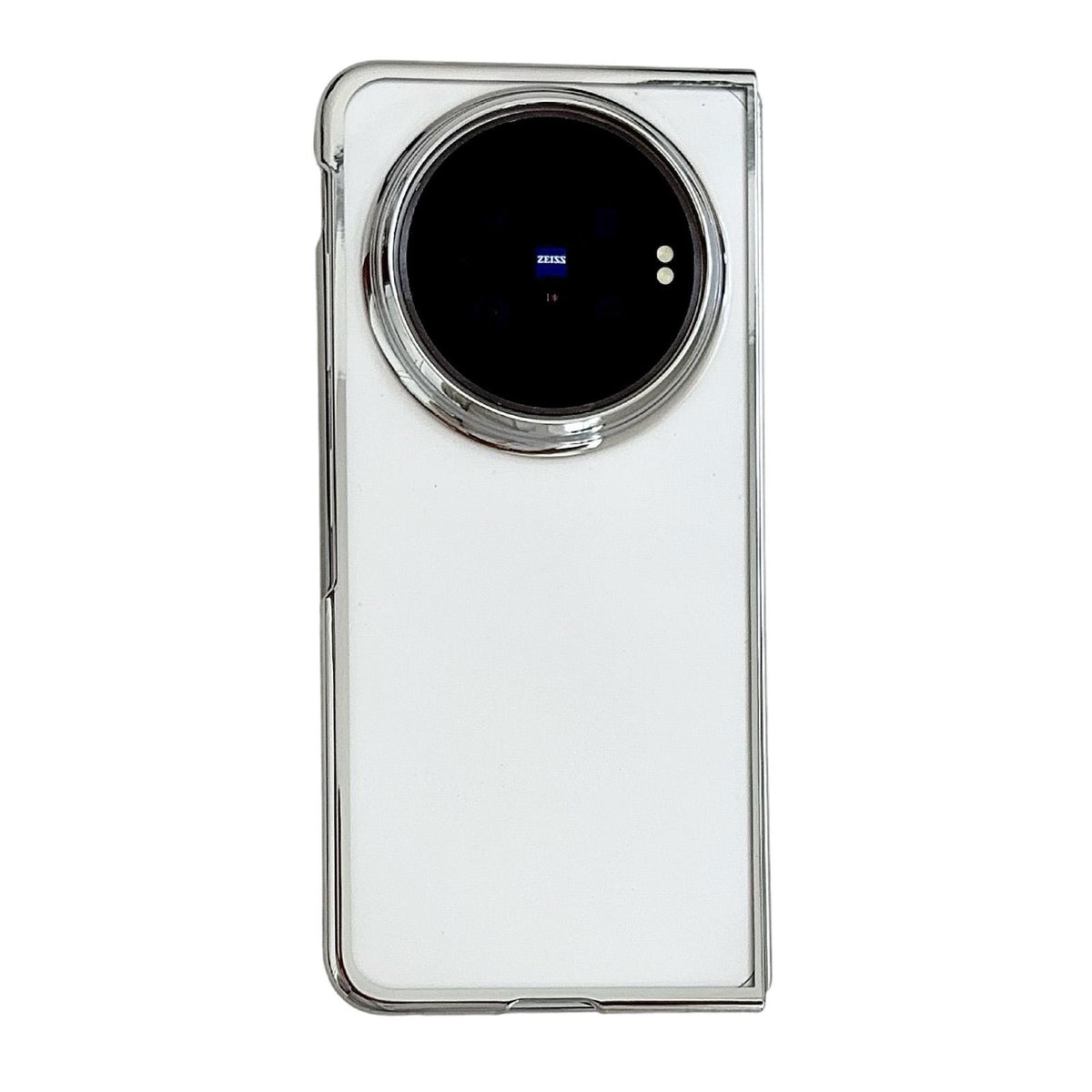 For vivo X Fold6 5G 6D Electroplating PC Shockproof Phone Case - Silver - EDA006396603C