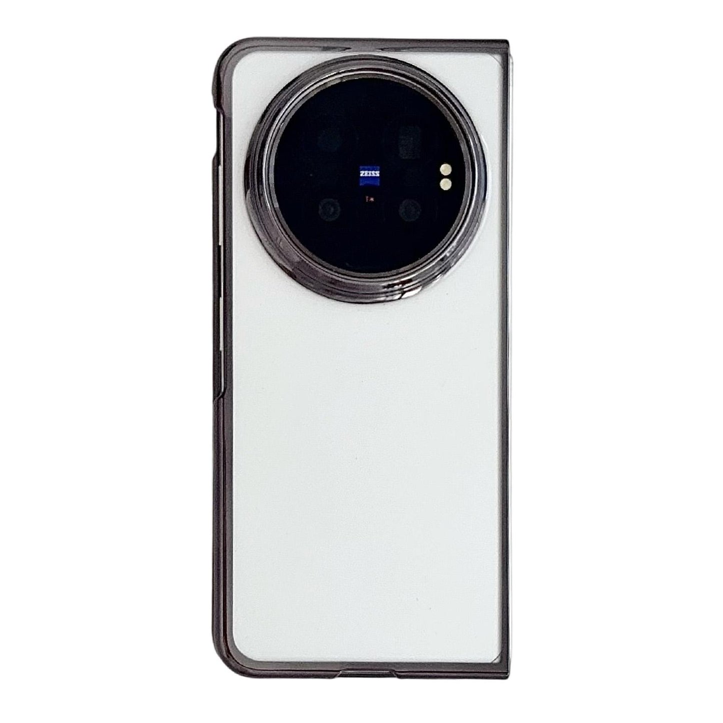 For vivo X Fold6 5G 6D Electroplating PC Shockproof Phone Case(Black)