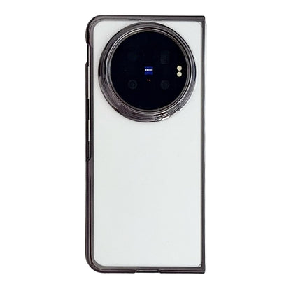 For vivo X Fold6 5G 6D Electroplating PC Shockproof Phone Case(Black)