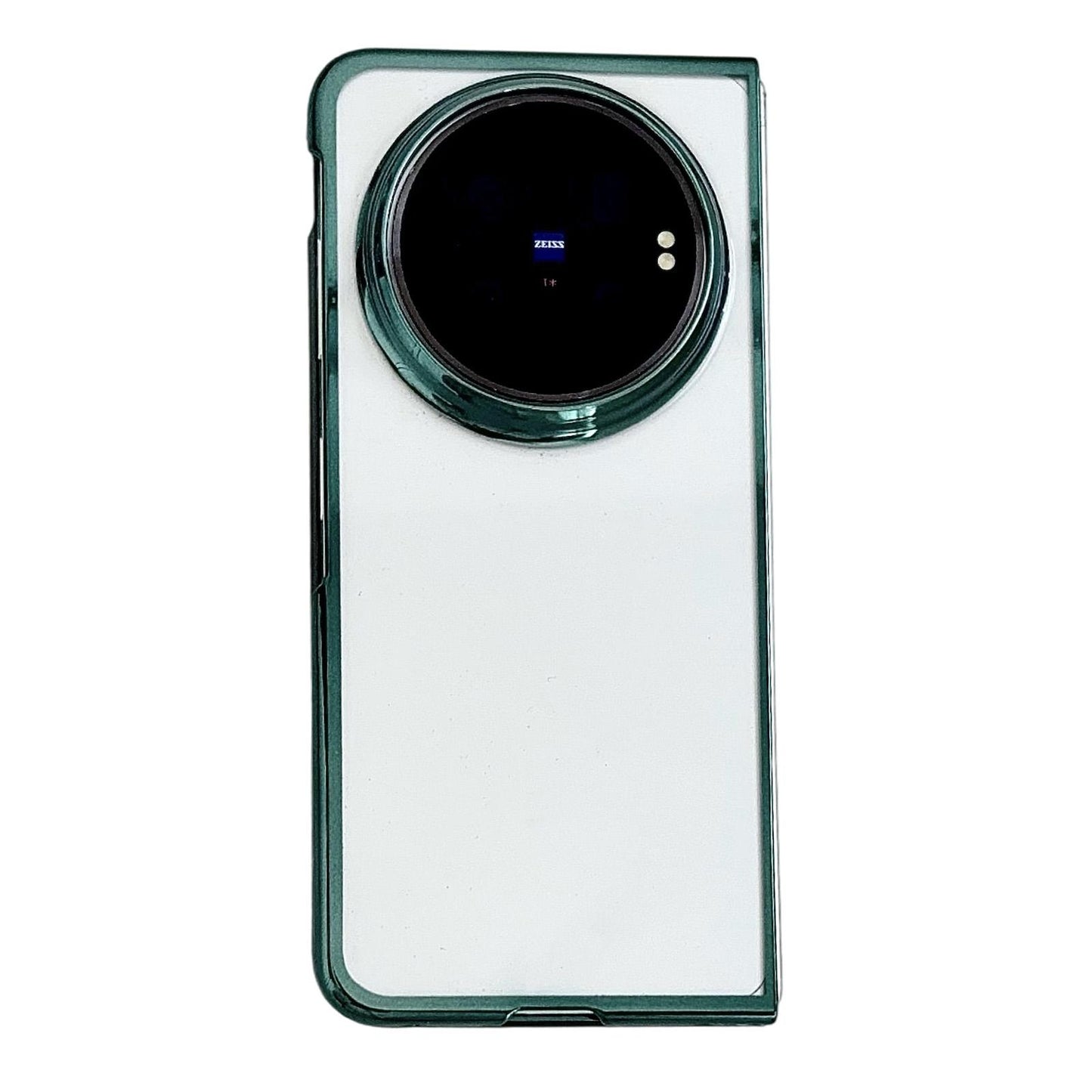 For vivo X Fold6 5G 6D Electroplating PC Shockproof Phone Case(Green)