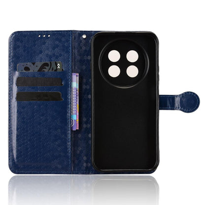 For Huawei nova 15 max Honeycomb Dot Texture Leather Phone Case - Blue - EDA006474524C