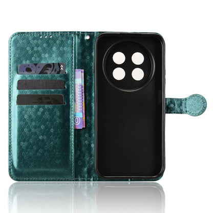For Huawei nova 15 max Honeycomb Dot Texture Leather Phone Case - Green - EDA006474524D