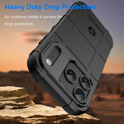 For iPhone 18 Pro Full Coverage Shockproof TPU Phone Case - Black - EDA006555911A