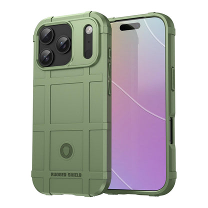 For iPhone 18 Pro Full Coverage Shockproof TPU Phone Case - Green - EDA006555911C
