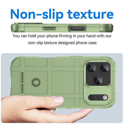For iPhone 18 Pro Full Coverage Shockproof TPU Phone Case - Green - EDA006555911C