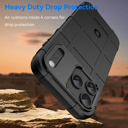 For iPhone 18 Pro Max Full Coverage Shockproof TPU Phone Case - Black - EDA006555912A