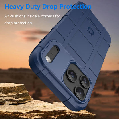 For iPhone 18 Pro Max Full Coverage Shockproof TPU Phone Case - Blue - EDA006555912B