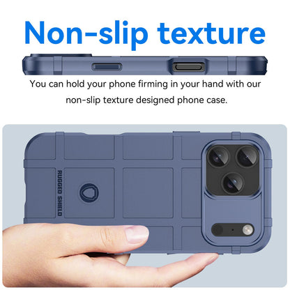For iPhone 18 Pro Max Full Coverage Shockproof TPU Phone Case - Blue - EDA006555912B