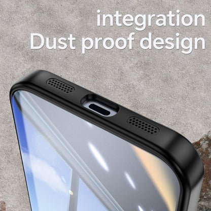 For Google Pixel 11 Acrylic Hybrid TPU Armor Shockproof Phone Case - Black - EDA006560606A