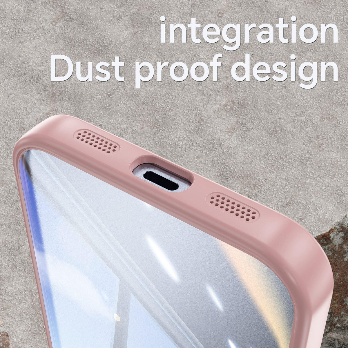 For Google Pixel 11 Pro Acrylic Hybrid TPU Armor Shockproof Phone Case - Pink - EDA006560607C