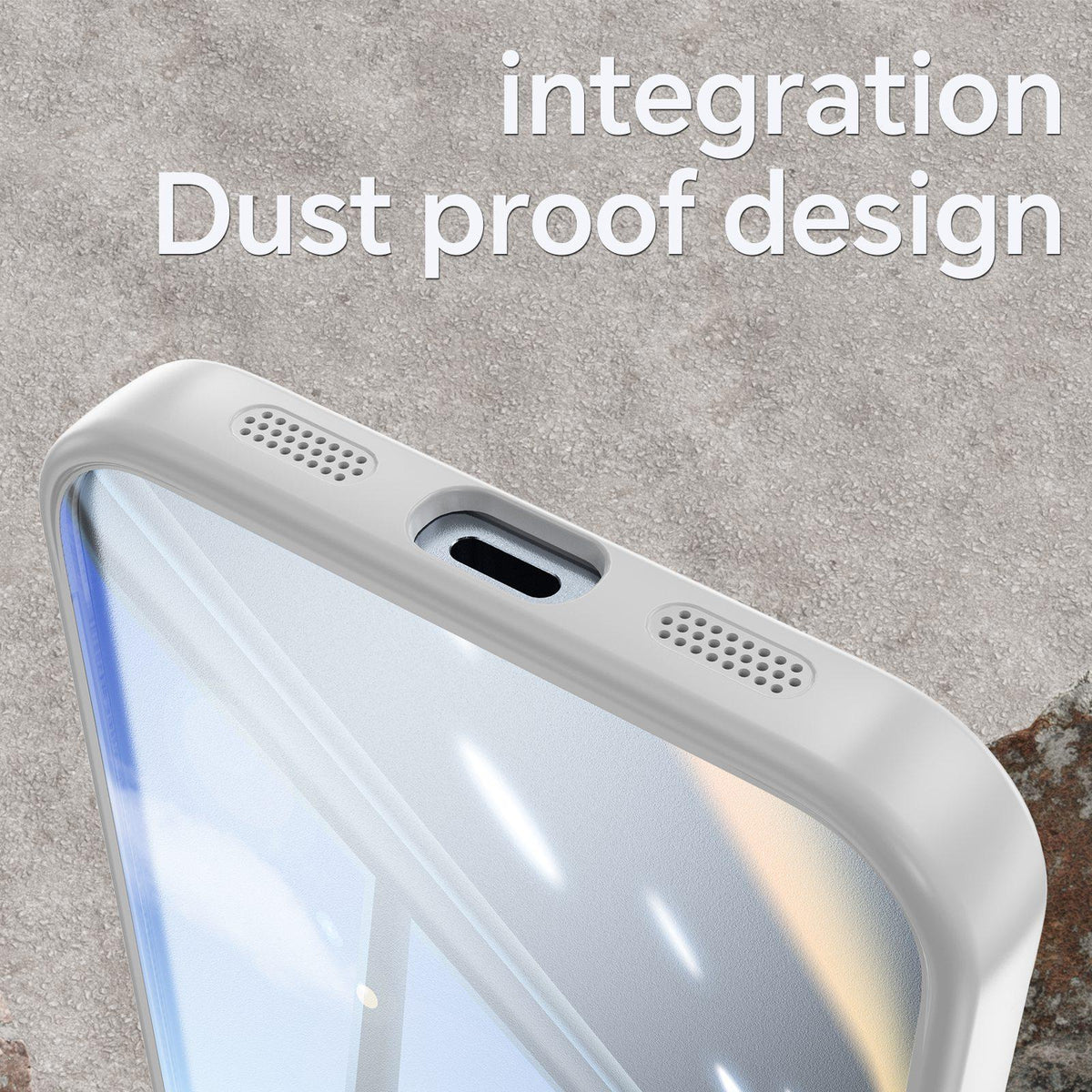For Google Pixel 11 Pro Acrylic Hybrid TPU Armor Shockproof Phone Case - Grey - EDA006560607D