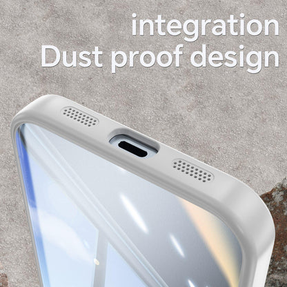 For Google Pixel 11 Pro Acrylic Hybrid TPU Armor Shockproof Phone Case - Grey - EDA006560607D