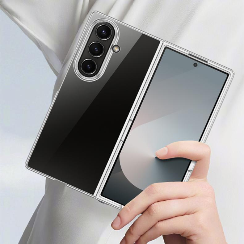For Galaxy Z Fold8 Ultra 5G 6D Electroplating PC Shockproof Phone Case - Gold - EDA006571204B