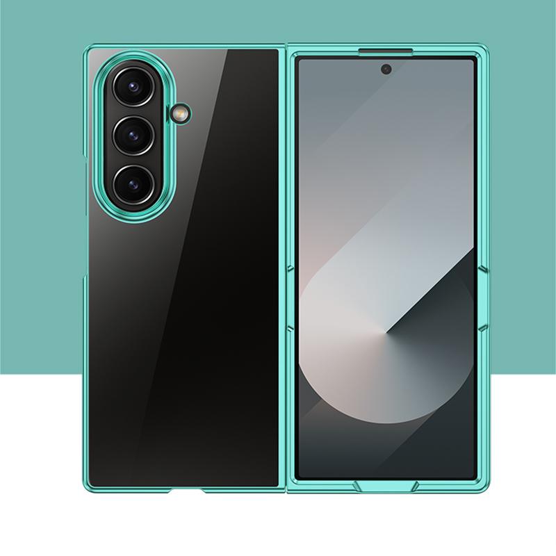 For Galaxy Z Fold8 Ultra 5G 6D Electroplating PC Shockproof Phone Case - Green - EDA006571204E
