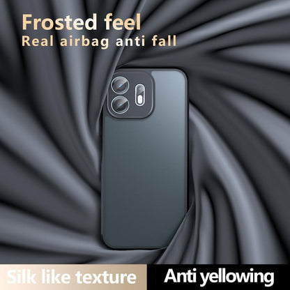 For OnePlus N6 4G Armor Precise Hole PC Hybrid TPU Phone Case - Transparent - EDA006573916A