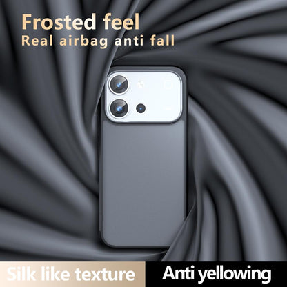 For vivo S60 / S60 Vitality 5G Armor Big Pore PC Hybrid TPU Phone Case - Transparent - EDA006574309A