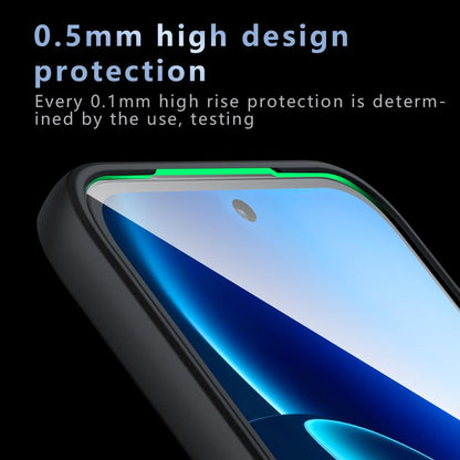 For vivo Y31d 4G / Y51 Pro 5G Armor Precise Hole PC Hybrid TPU Phone Case - Transparent - EDA006574526A