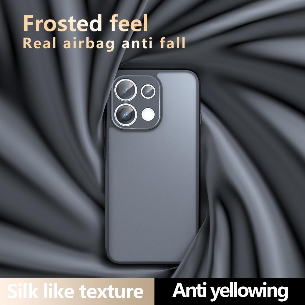 For OPPO Reno16 F / Reno16 FS / Reno16c Armor Precise Hole PC Hybrid TPU Phone Case - Transparent - EDA006575421A