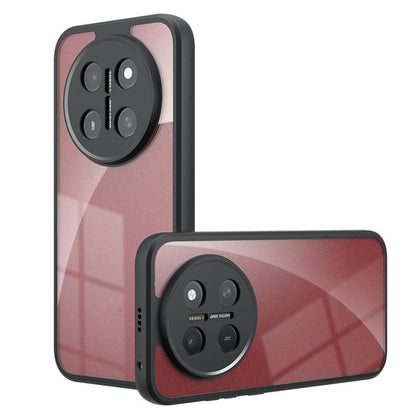 For Honor X80 Pro Max Armor Precise Hole PC Hybrid TPU Phone Case - Transparent - EDA006576319A