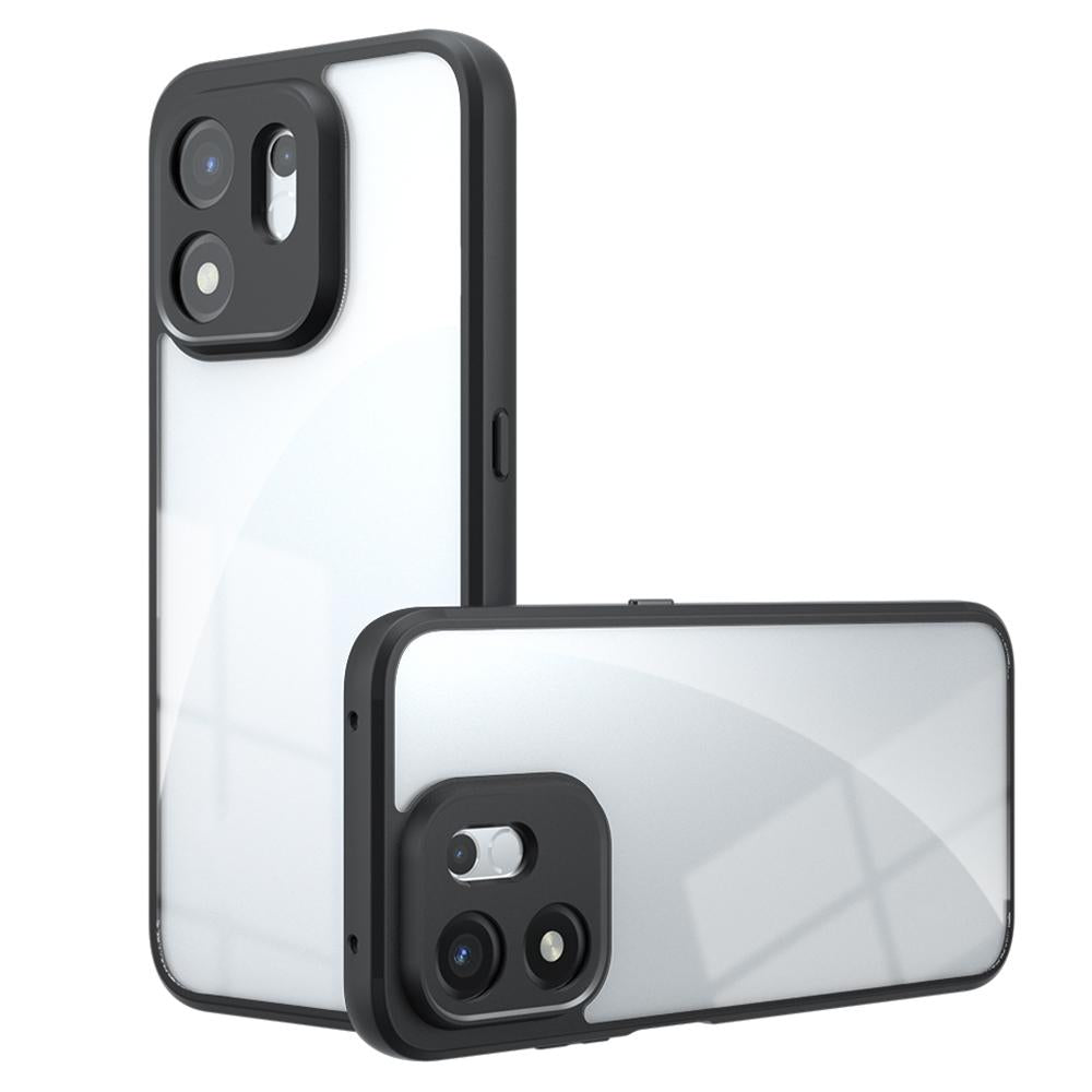 For Honor 600 Smart / X7e Plus Armor Precise Hole PC Hybrid TPU Phone Case - Transparent - EDA006576320A