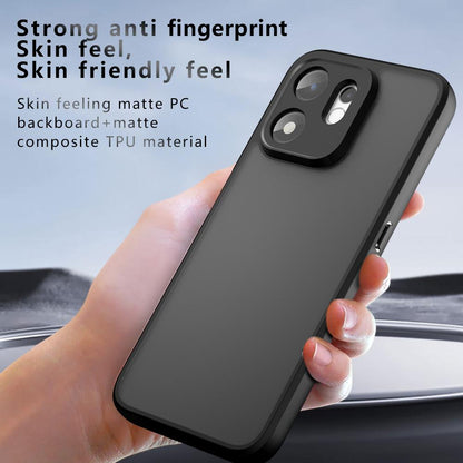 For Honor 600 Smart / X7e Plus Armor Precise Hole PC Hybrid TPU Phone Case - Transparent - EDA006576320A