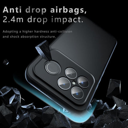 For Redmi K90 Pro Max / Poco F8 Ultra Armor Precise Hole PC Hybrid TPU Phone Case(Frosted Black)