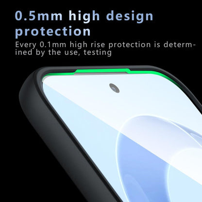 For Redmi K90 Pro Max / Poco F8 Ultra Armor Precise Hole PC Hybrid TPU Phone Case(Frosted Black)