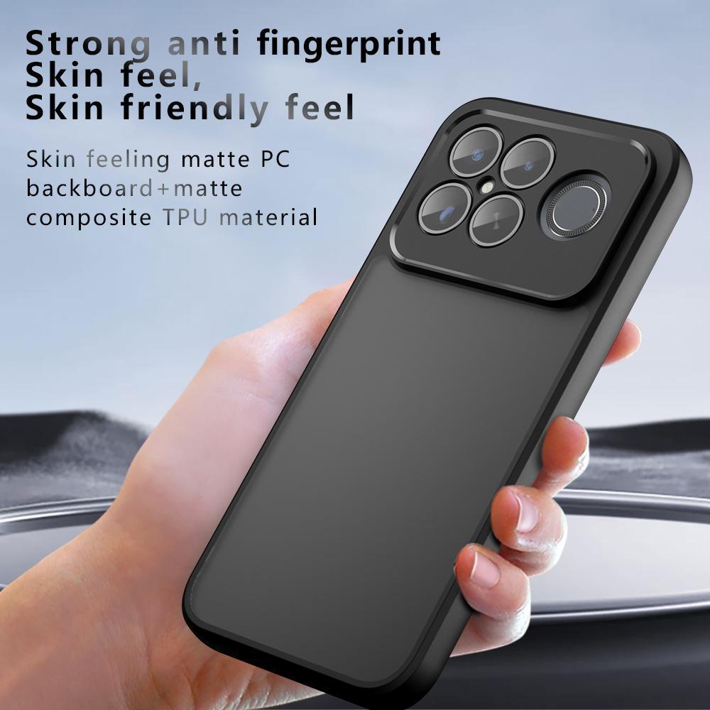 For Redmi K90 Pro Max / Poco F8 Ultra Armor Precise Hole PC Hybrid TPU Phone Case(Transparent)