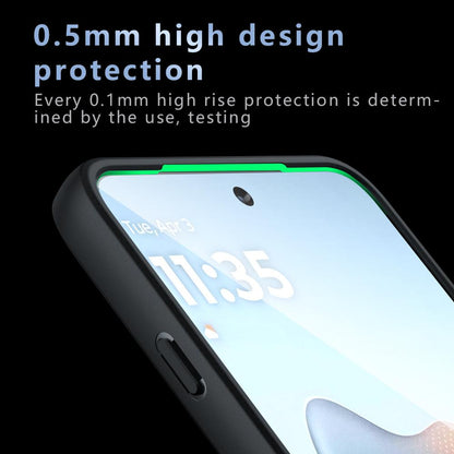 For Motorola Edge 70 Max / Legion Y70 2026 Armor Precise Hole PC Hybrid TPU Phone Case - Frosted Black - EDA006578117A