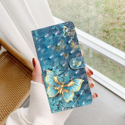 For iPhone 18 Pro Max 3D Pattern Leather Phone Case - 3D Butterfly - EDA006578305B