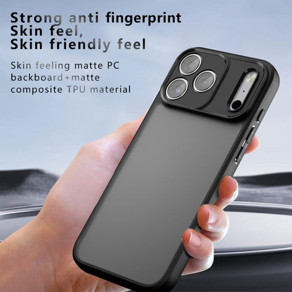 For iPhone 18 Pro Armor Precise Hole PC Hybrid TPU Phone Case - Transparent - EDA006578811A