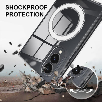 For Galaxy Fold8 5G Scratchproof PC Transparent MagSafe Phone Case - Default - EDA006590005