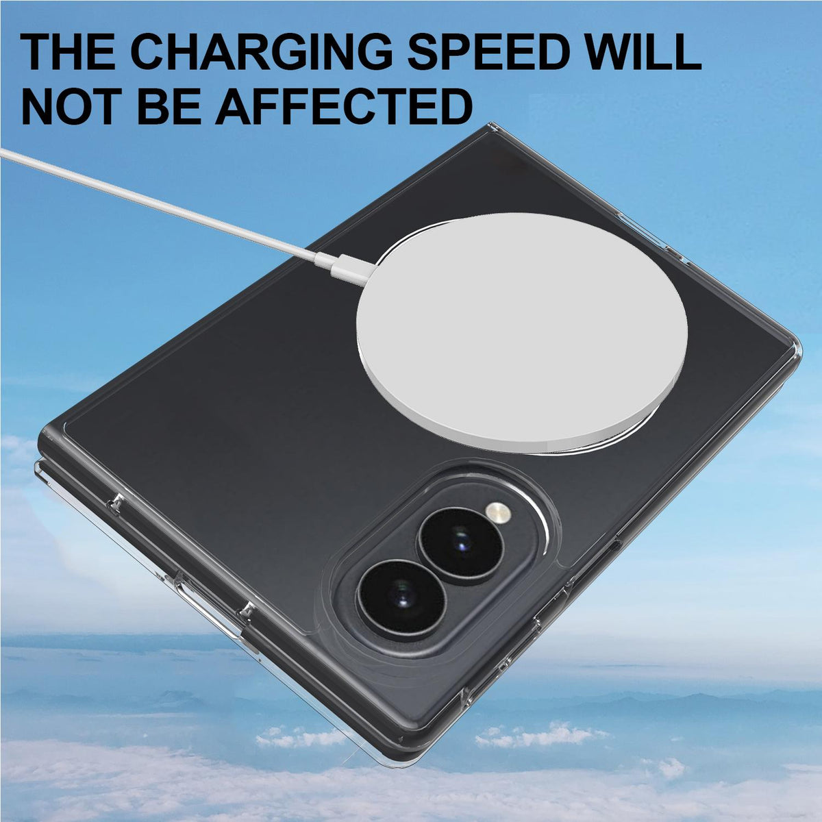 For Galaxy Fold8 5G Scratchproof PC Transparent MagSafe Phone Case - Default - EDA006590005