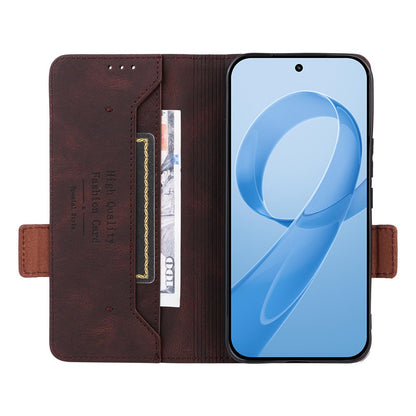 For Redmi K90 Pro Max 5G / Poco F8 Ultra Magnetic Clasp Leather Phone Case(Brown)