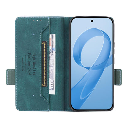 For Redmi K90 Pro Max 5G / Poco F8 Ultra Magnetic Clasp Leather Phone Case(Green)