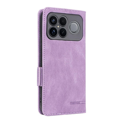 For Redmi K90 Pro Max 5G / Poco F8 Ultra Magnetic Clasp Leather Phone Case(Purple)