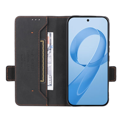 For Redmi K90 Pro Max 5G / Poco F8 Ultra Magnetic Clasp Leather Phone Case(Black)