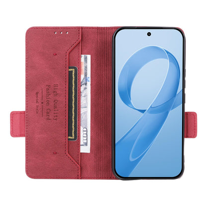 For Redmi K90 Pro Max 5G / Poco F8 Ultra Magnetic Clasp Leather Phone Case(Red)