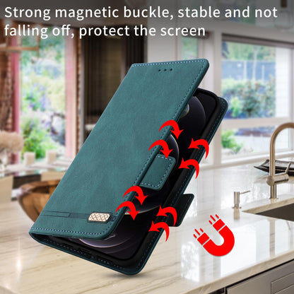 For Redmi Note 17 5G / 4G Global 171mm Magnetic Clasp Leather Phone Case(Green)