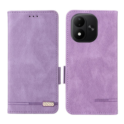 For Redmi Note 17 5G / 4G Global 171mm Magnetic Clasp Leather Phone Case(Purple)