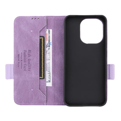For Redmi Note 17 5G / 4G Global 171mm Magnetic Clasp Leather Phone Case(Purple)