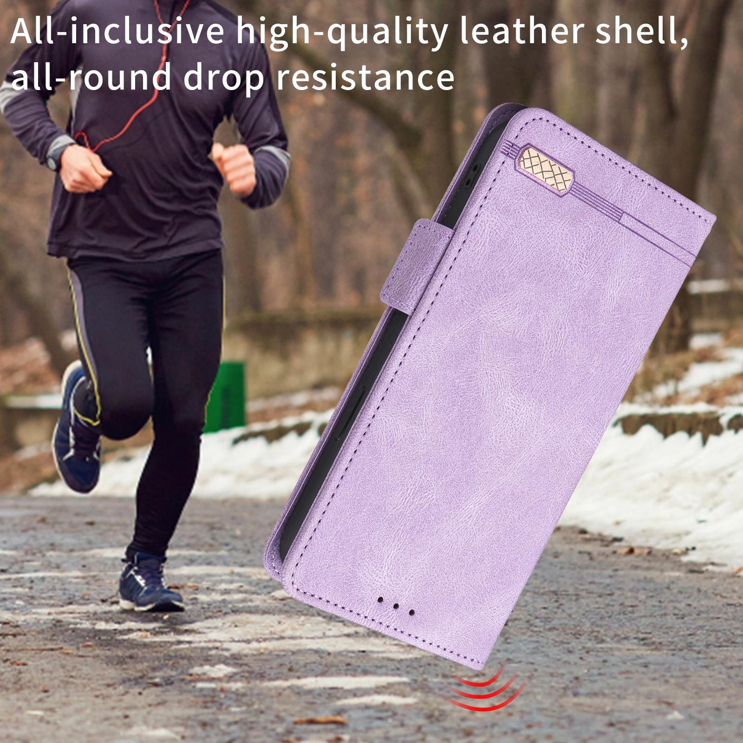 For Redmi Note 17 5G / 4G Global 171mm Magnetic Clasp Leather Phone Case(Purple)