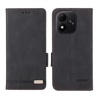 For Redmi Note 17 5G / 4G Global 171mm Magnetic Clasp Leather Phone Case(Black)