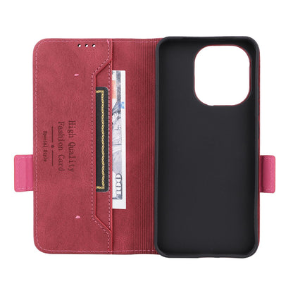 For Redmi Note 17 5G / 4G Global 171mm Magnetic Clasp Leather Phone Case(Red)