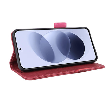 For Redmi Note 17 5G / 4G Global 171mm Magnetic Clasp Leather Phone Case(Red)